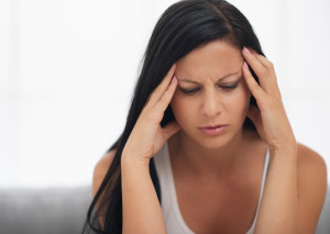 Woman stressed_headache
