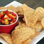 Spicy peach salsa